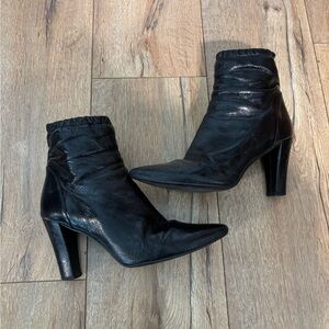 ZARA RED HEELED‎ BOOT